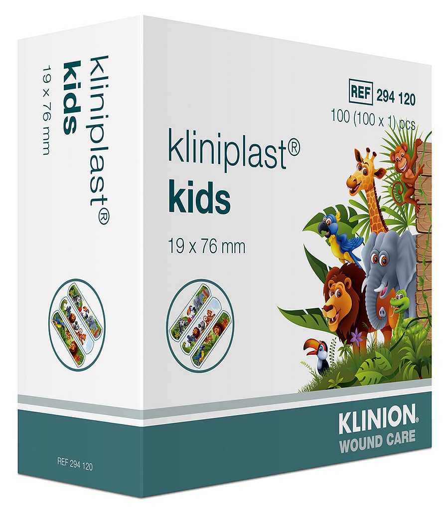 Kliniplast Kids lastenlaastari 19 x 76 mm, 100 kpl