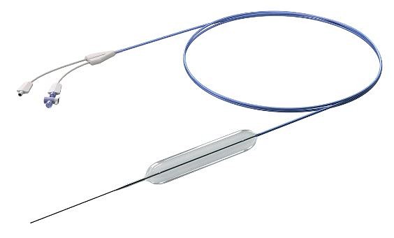 Papillotomiaveitsi 3-lumen pitkään vaijeriin, kärki 2/20 mm