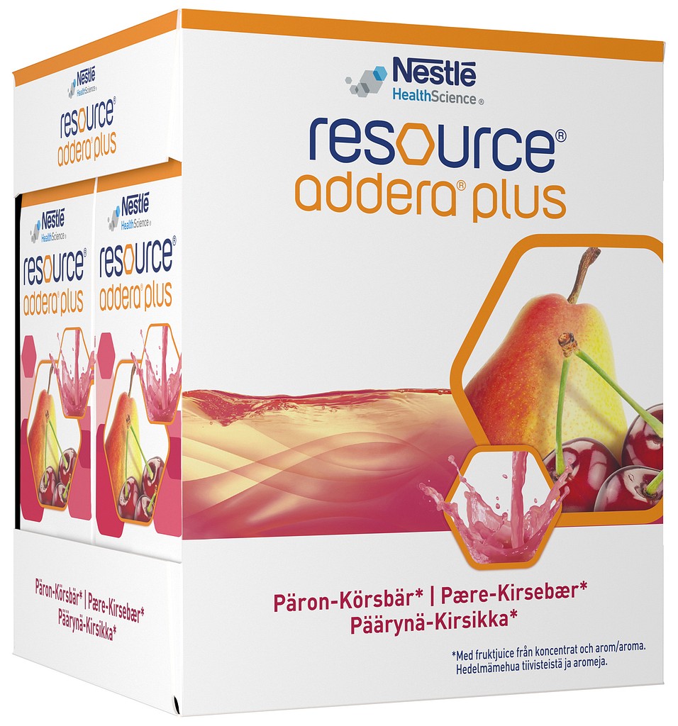 Resource Addera Plus 200 ml päärynä-kirsikka