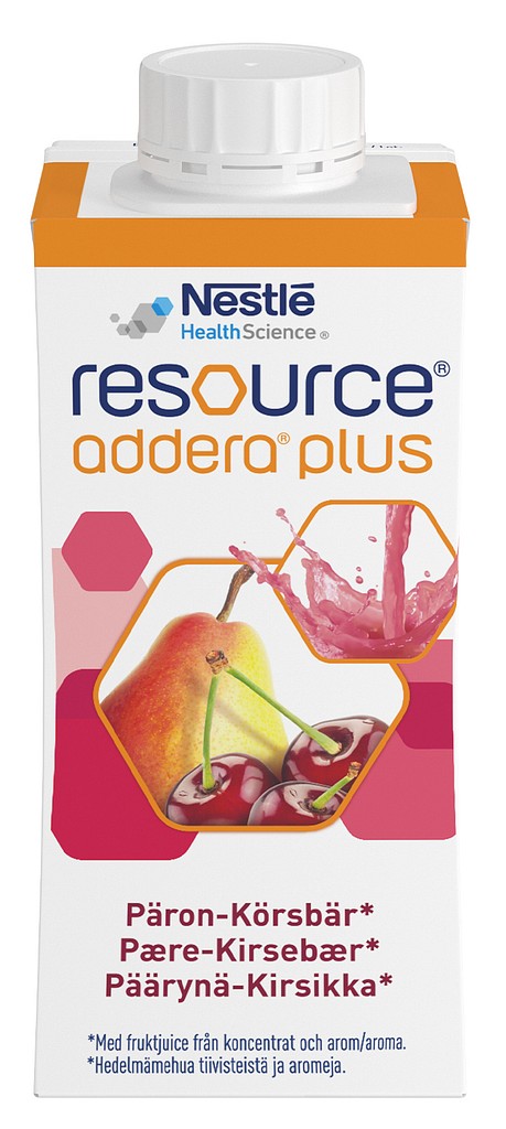 Resource Addera Plus 200 ml päärynä-kirsikka