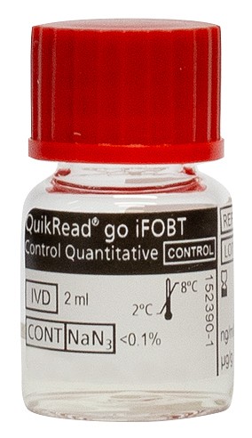 Quikread iFOBT kontrolli kvantitatiivinen
