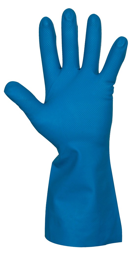 DPL Interface Plus nitriilitalouskäsine nukkavuorattu sin 33 cm L/9