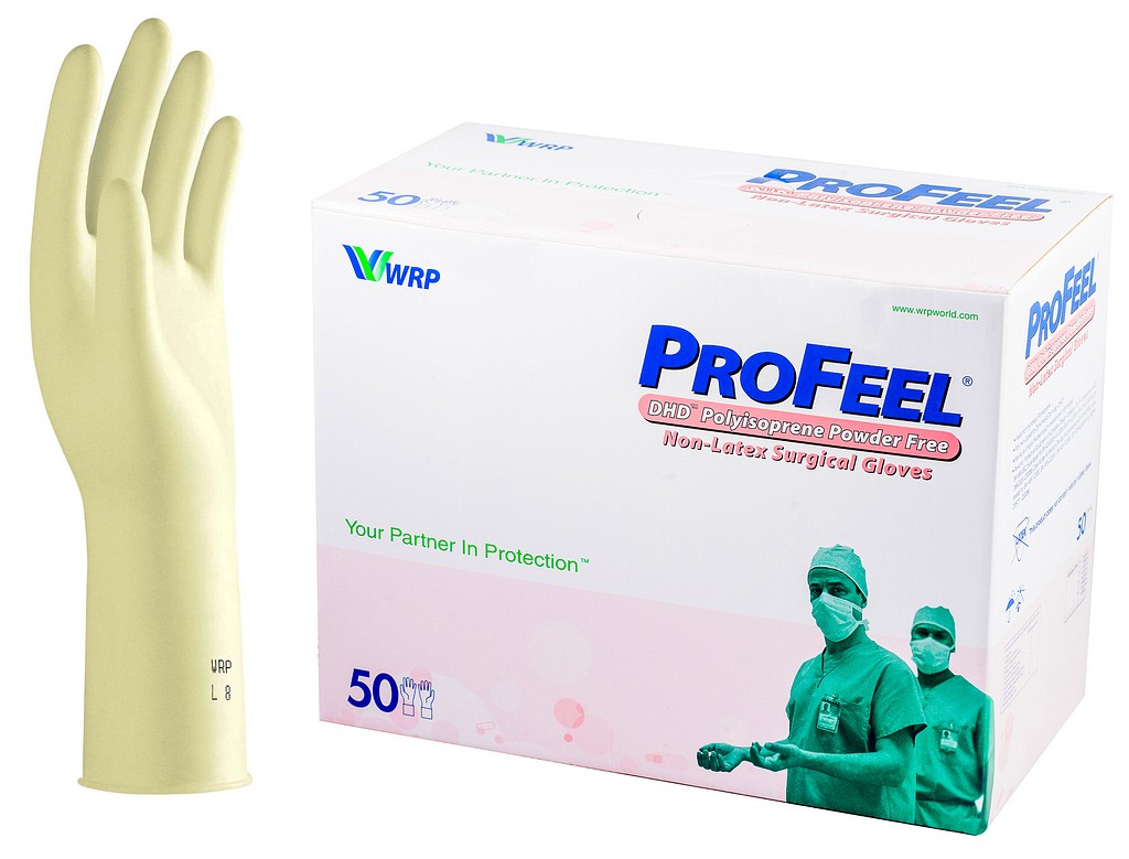 ProFeel Polyisoprene lateksiton leikkauskäsine 8,5