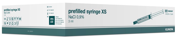 Klinion XS keittosuolaruisku 5 ml