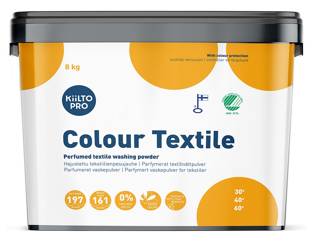 Kiilto Pro Colour tekstiilipesujauhe 8 kg