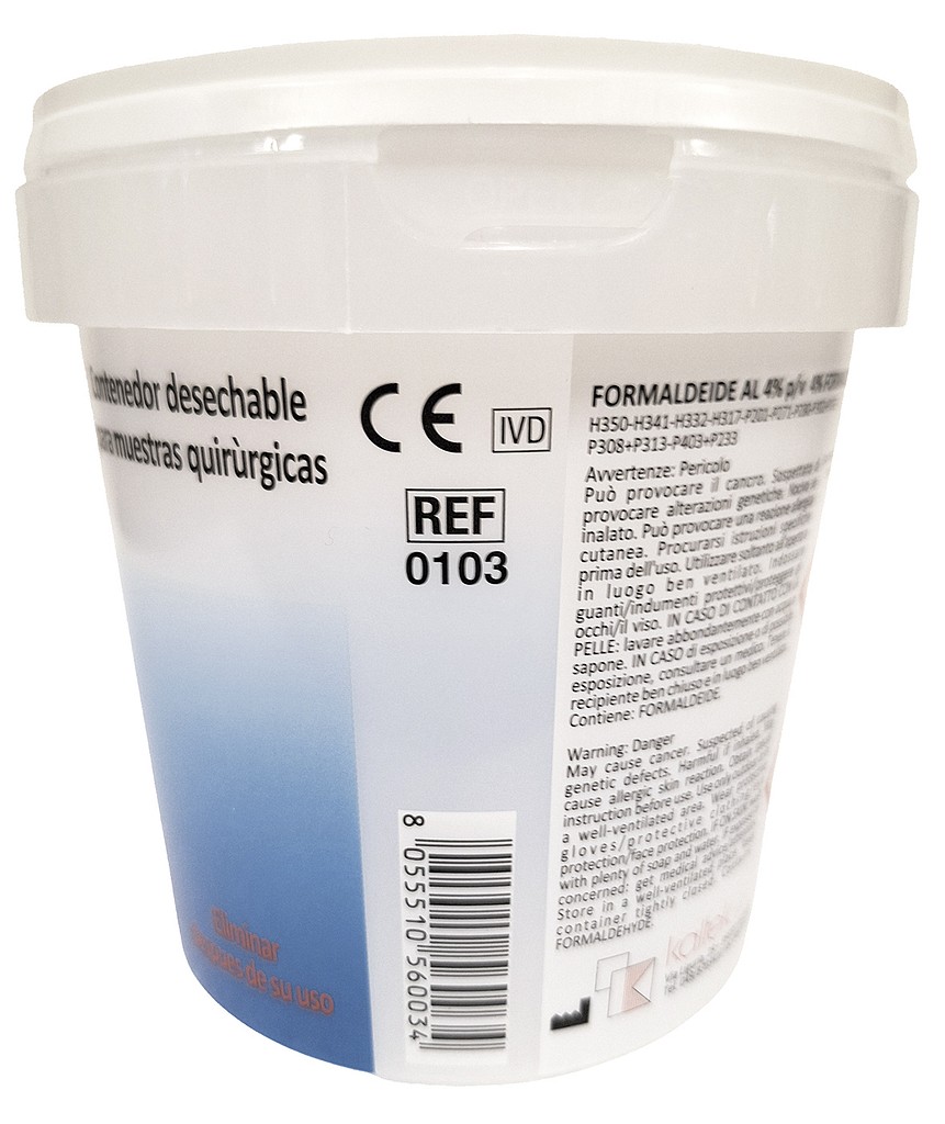 Kaltek näyteastia 1000 ml PP painokansi 150 kpl