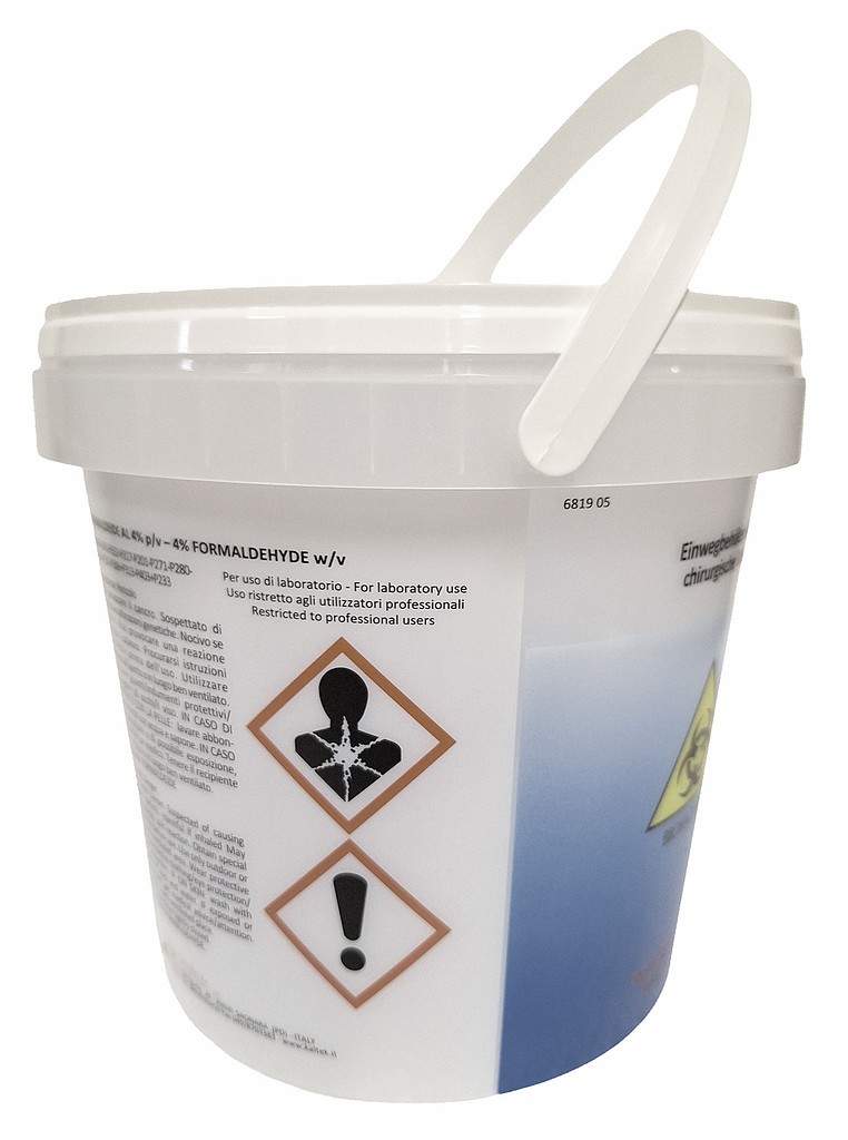 Kaltek näyteastia 2000 ml PP painokansi 125 kpl
