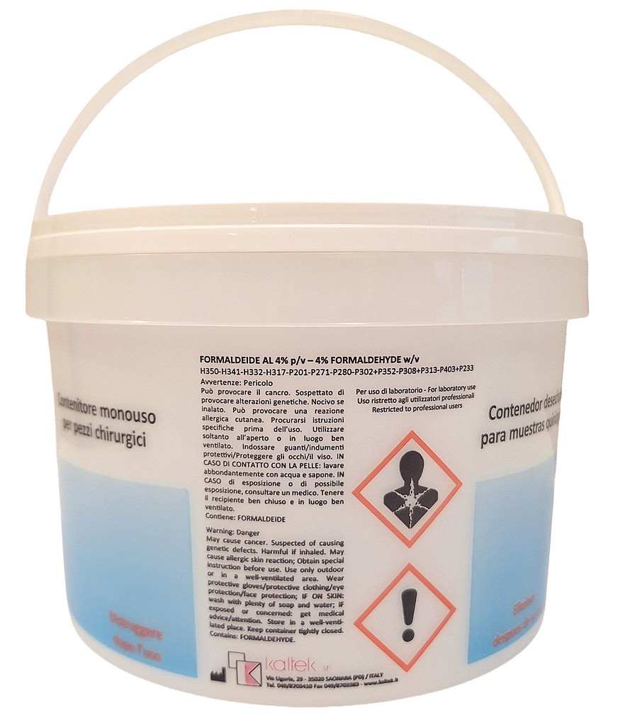 Kaltek näyteastia 3000 ml PP painokansi 100 kpl