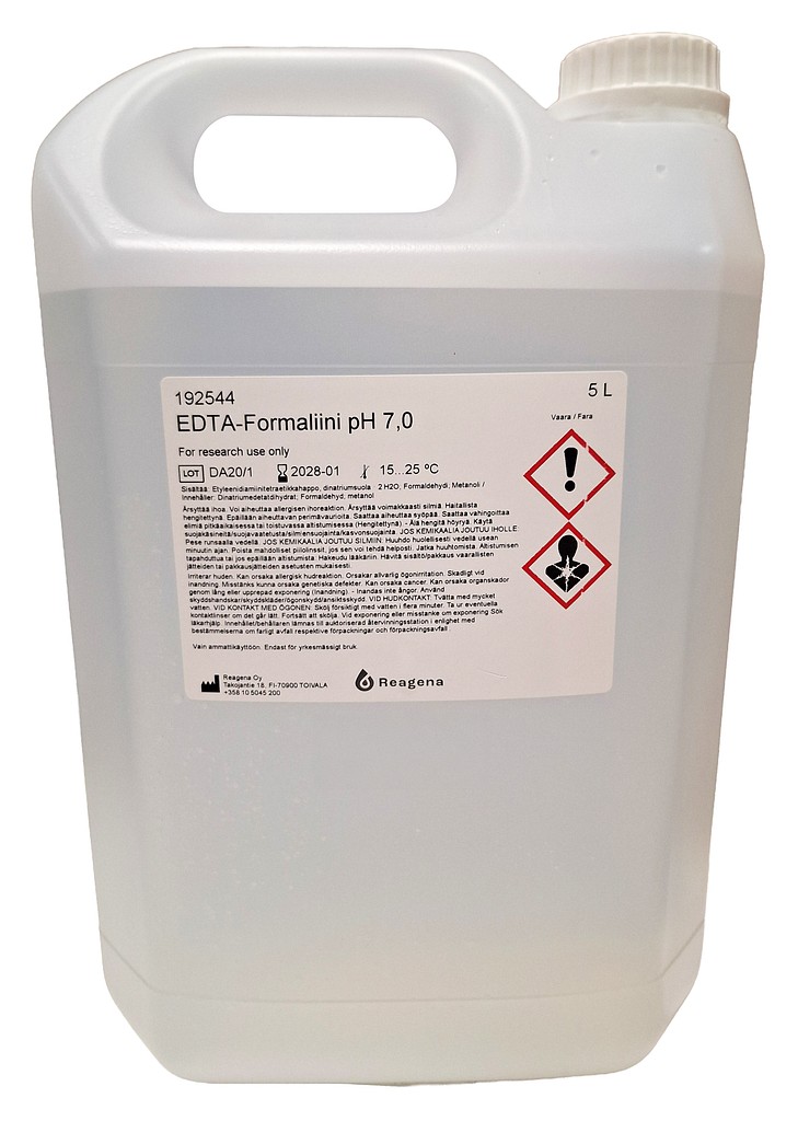 EDTA-Formaliini pH 7,0 5000 ml