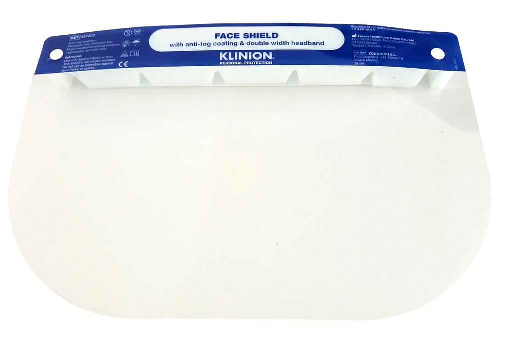 Klinion visiiri 33x22 cm