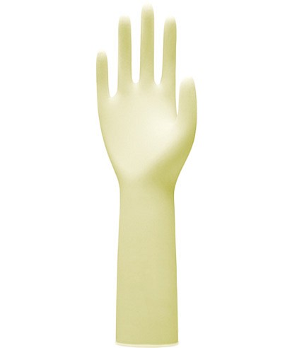 ProFeel DHD -lateksinen kaksoisleikkauskäsine 6,0