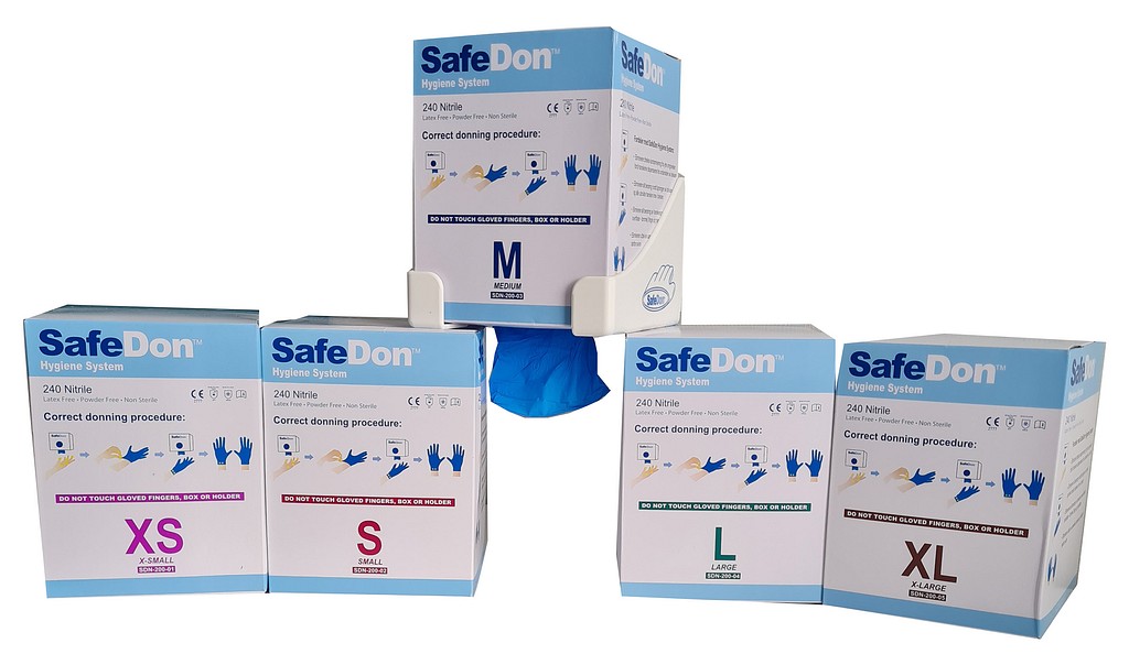 SafeDon Manual nitriilikäsine XL