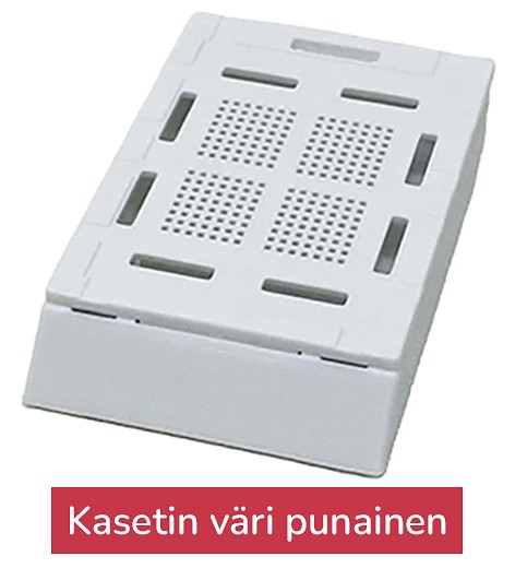 Laservalmis biopsiakasetti pinottu oun