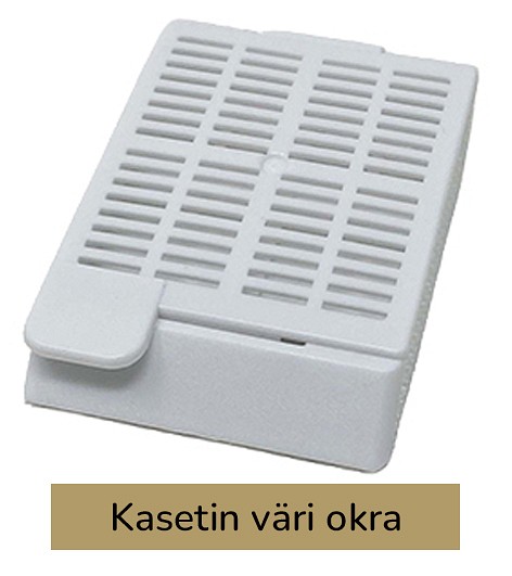 Laservalmis kudoskasetti pinottu okra