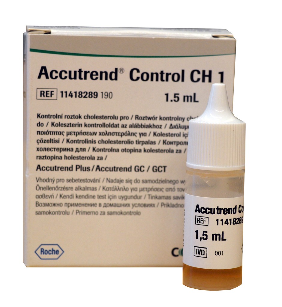 Accutrend-kolesterolikontrolli 1,5 ml