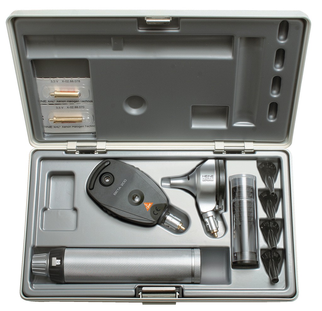 HEINE BETA 200 oto-oftalmoskooppisetti paristovarrella 2,5 V