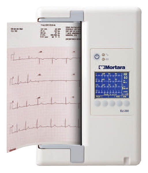 ELI 230 EKG-laite langattomalla potilaskaapelilla