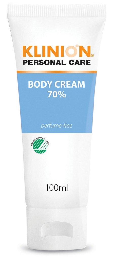 Klinion Body Cream vartalovoide 70% 200 ml