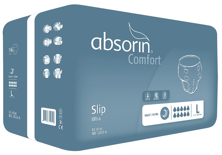 Absorin Comfort Slip teippivaippa Ultra L