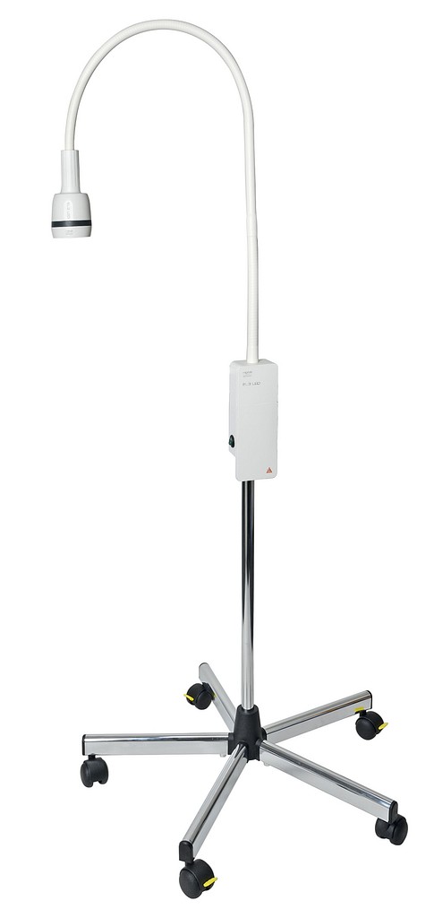 HEINE tutkimusvalo EL3 LED HQ pyörällinen jalusta
