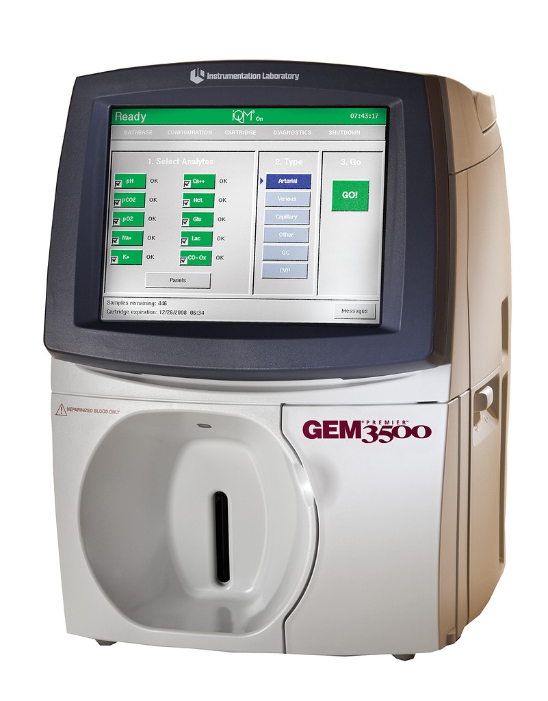 Gem 3500 iQM Bg/El/Glu/Lac/Hct 75T