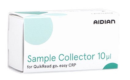 QuikRead go Sample Collector 10 µl -näytteenotin
