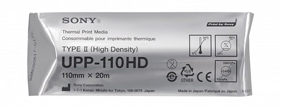 Sony UPP-110HD -tulostinpaperi rulla