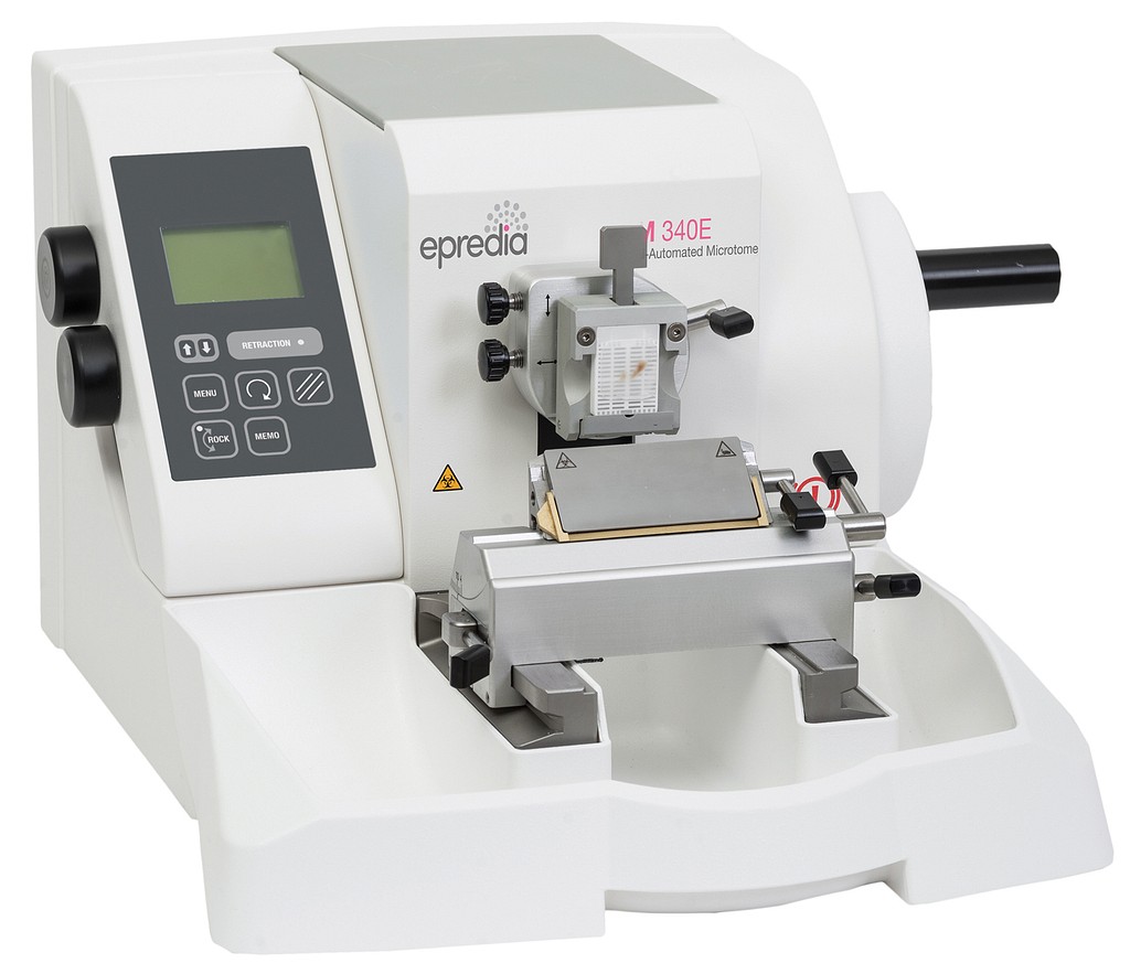 Microm HM340E rotaatiomikrotomi