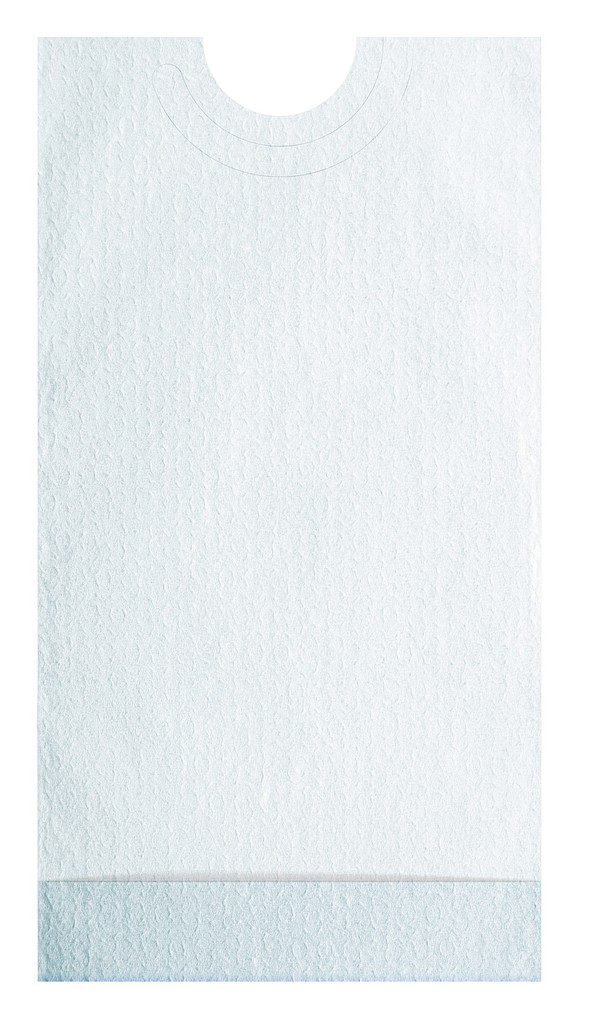 Klinion ruokalappu 38 x 70 cm nauhoilla