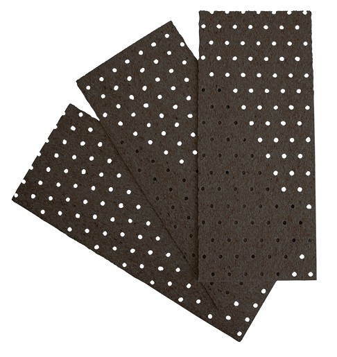 Woodcast 2 mm black 2 x 14,5 cm x 34 cm