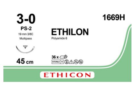 Ethilon 3-0 PS-2 MP 45 cm 1669H