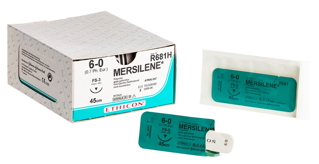 Mersilene 0 FSL 75 cm vihreä EH7637H