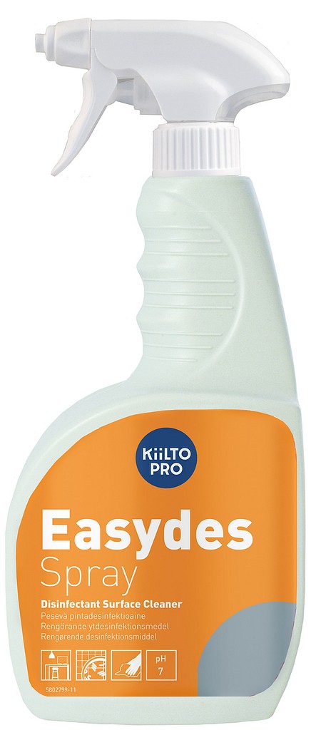 Kiilto Pro Easydes Spray desinfioiva puhdistusaine 750 ml