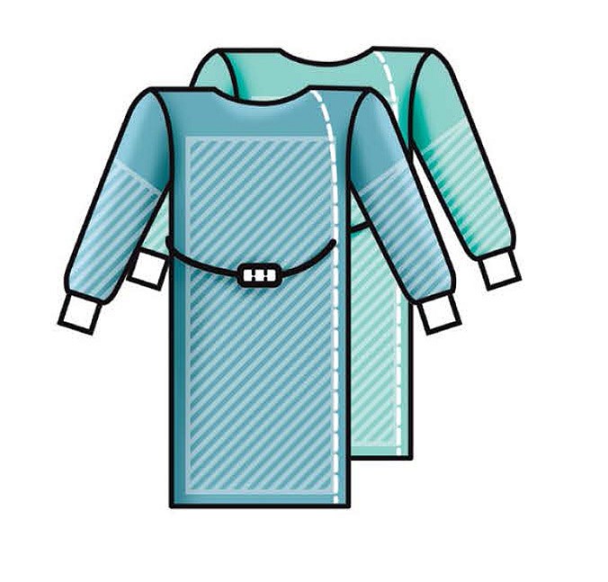 Sentinex PRO -leikkaustakki Special Spunlace 170 cm XL