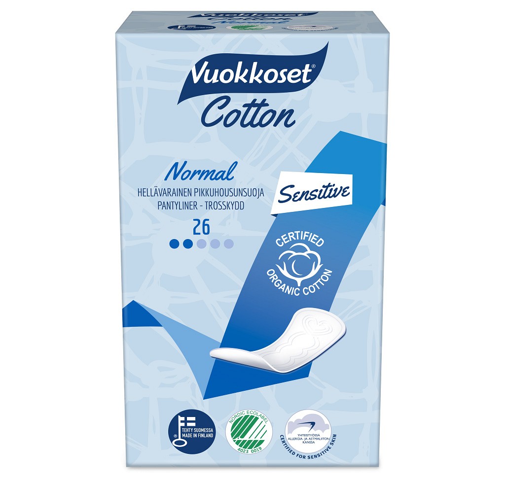 Vuokkoset Cotton normal terveysside