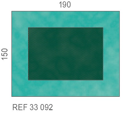 Raucodrape instrumenttipöydän liina Special 150 x 190 cm