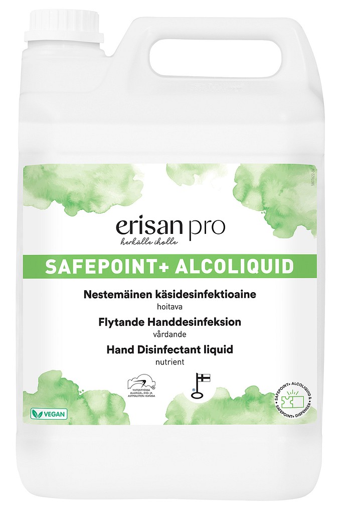 Erisan Pro SafePoint + Alcoliquid käsidesinfektioaine 5 l