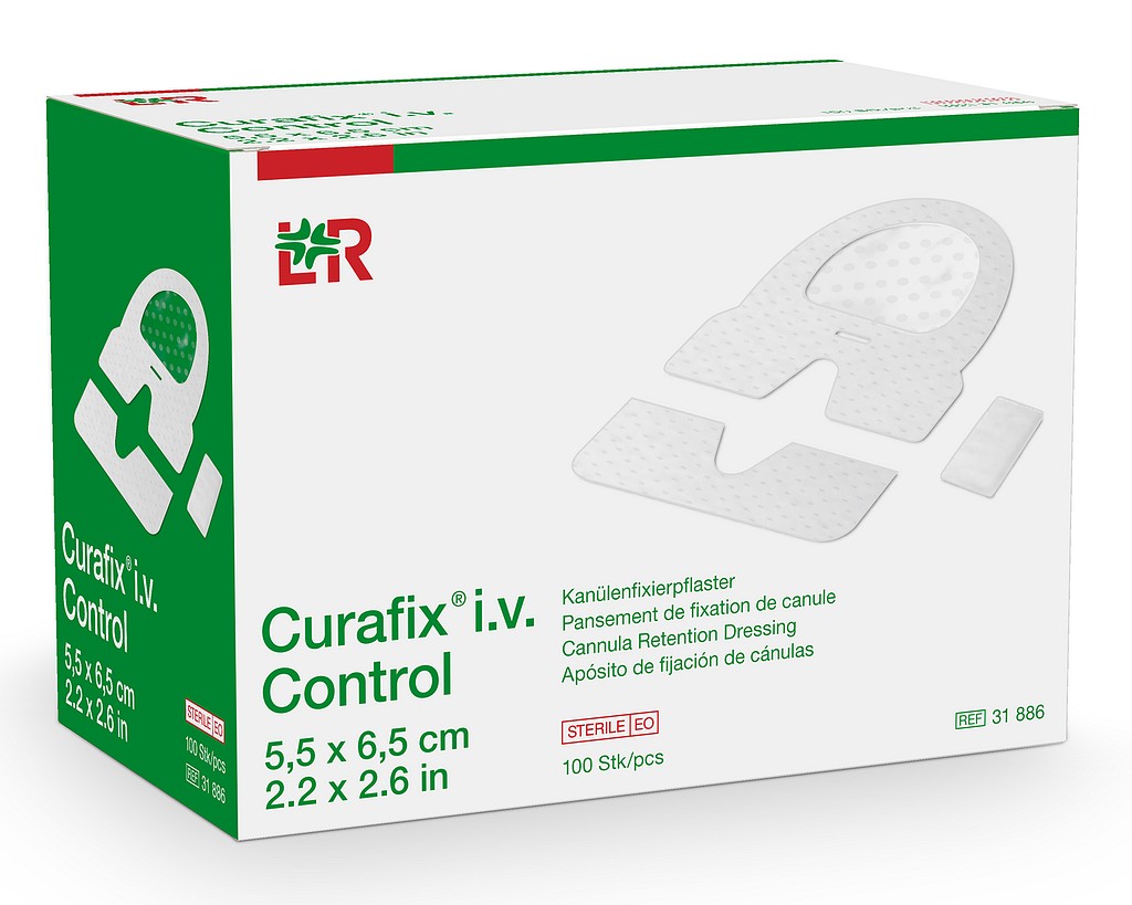 Curafix i.v. Control 5,5 x 6,5 cm