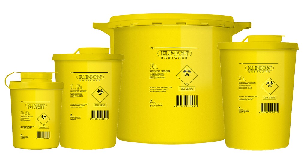 Klinion Easy Care riskijätesäiliö 2 l