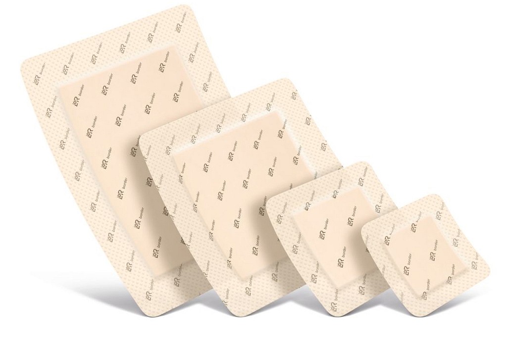 Suprasorb P sensitive border polyuretaanivaahtosidos 7,5 x 8,5 cm