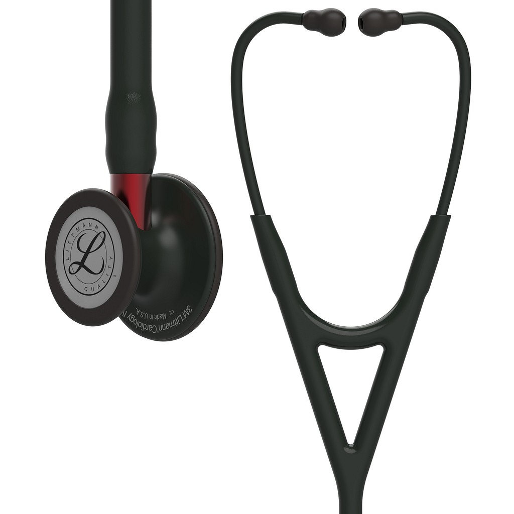 Stetoskooppi Littmann Cardiology IV musta/pun suppilo