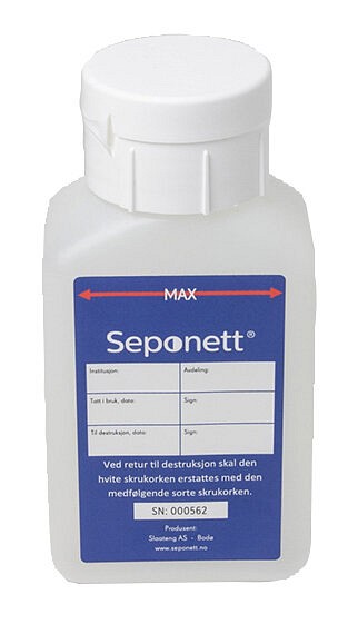 Seponett nestelääkejäteastia 0,5 l