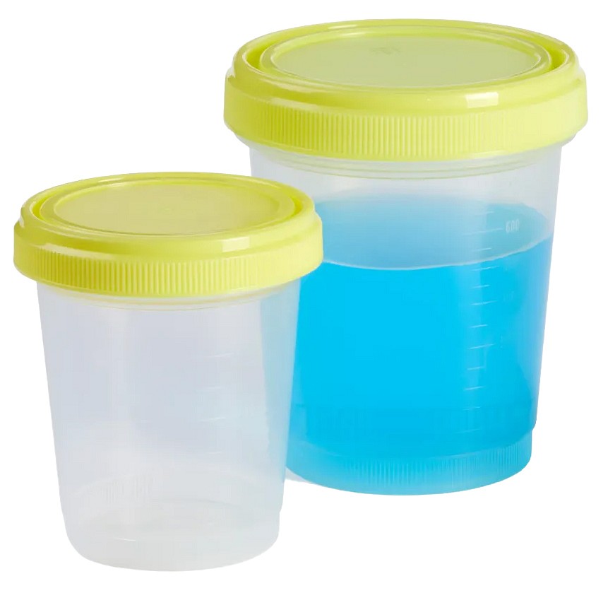 Näytepurkki 1000 ml PP konepuhdas