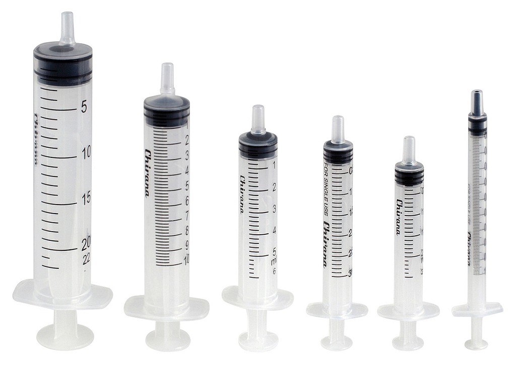 CHIRANA injektioruisku 3-os LUER 10 ml