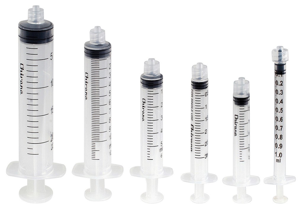 CHIRANA injektioruisku 3-os LUER-LOCK 20 ml