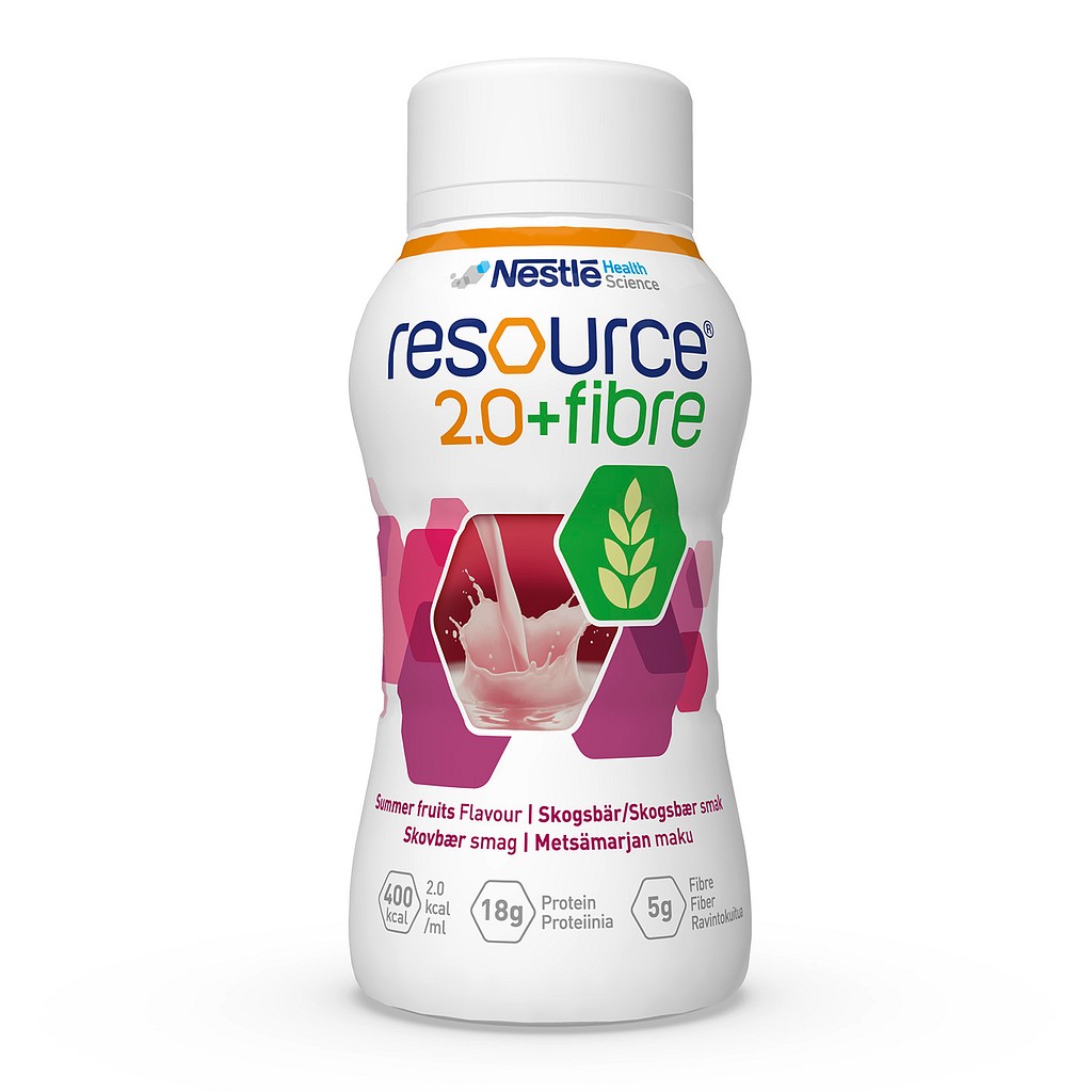 Resource 2.0+ fibre 200 ml metsämarja