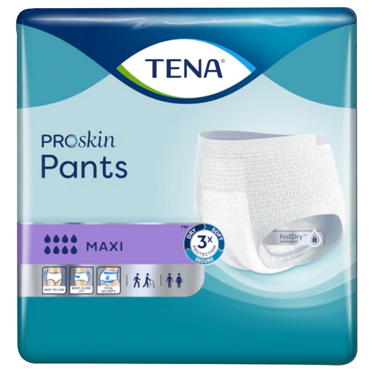 TENA Pants Maxi inkohousu M vyötärö 80 - 110 cm
