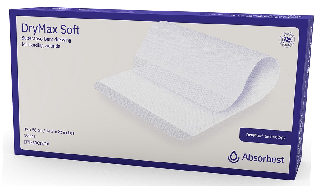 DryMax Soft haavatyyny 37 x 56 cm steriili