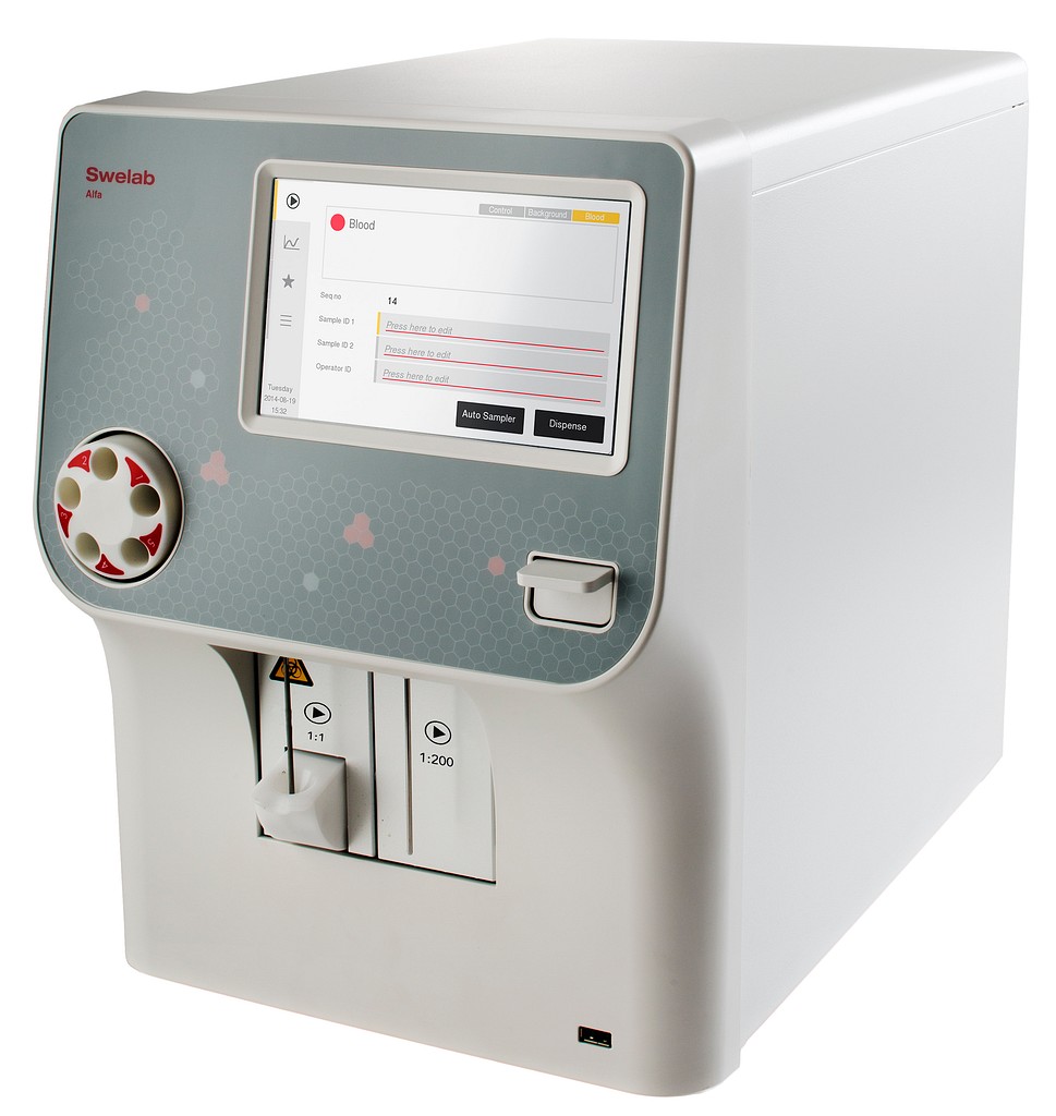 Swelab Alfa Plus Standard -verenkuvalaite