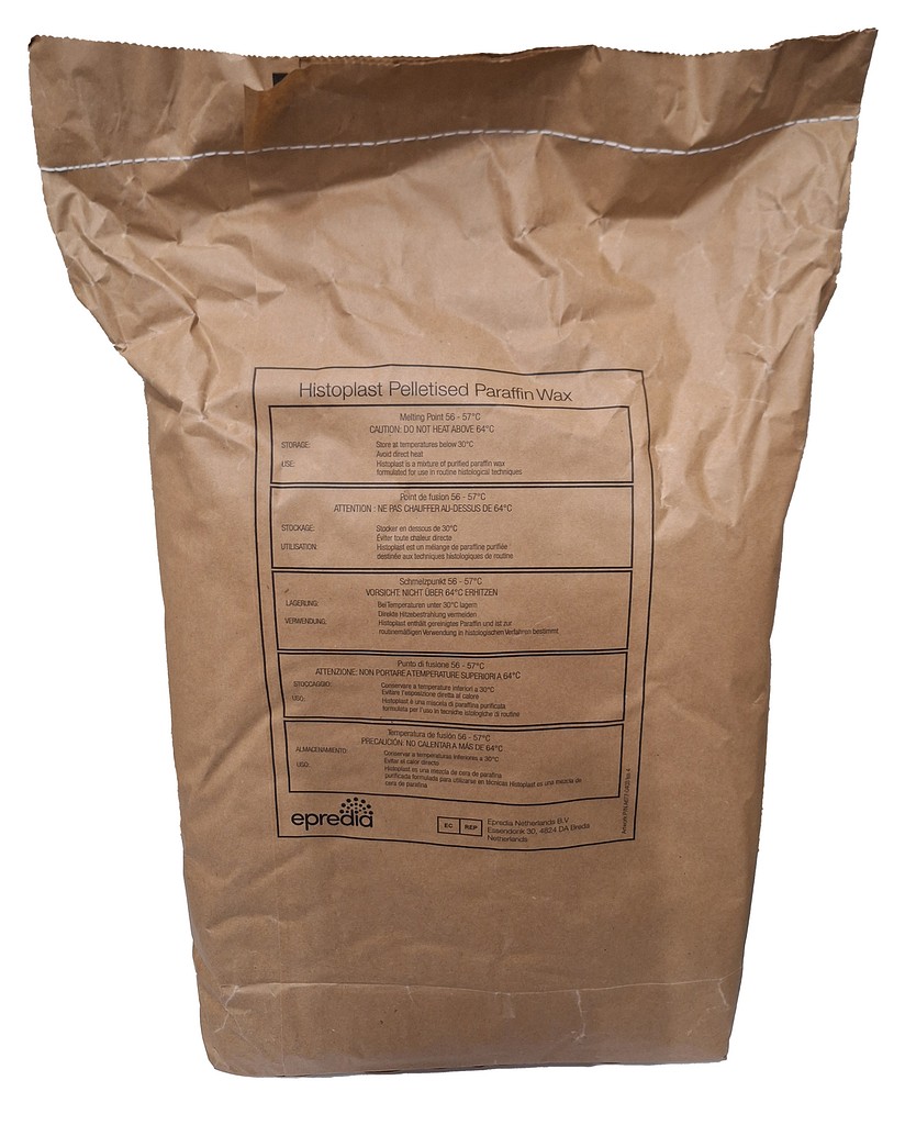 Parafiini Epredia Histoplast 54-58 °C, 1 kpl x 10 kg